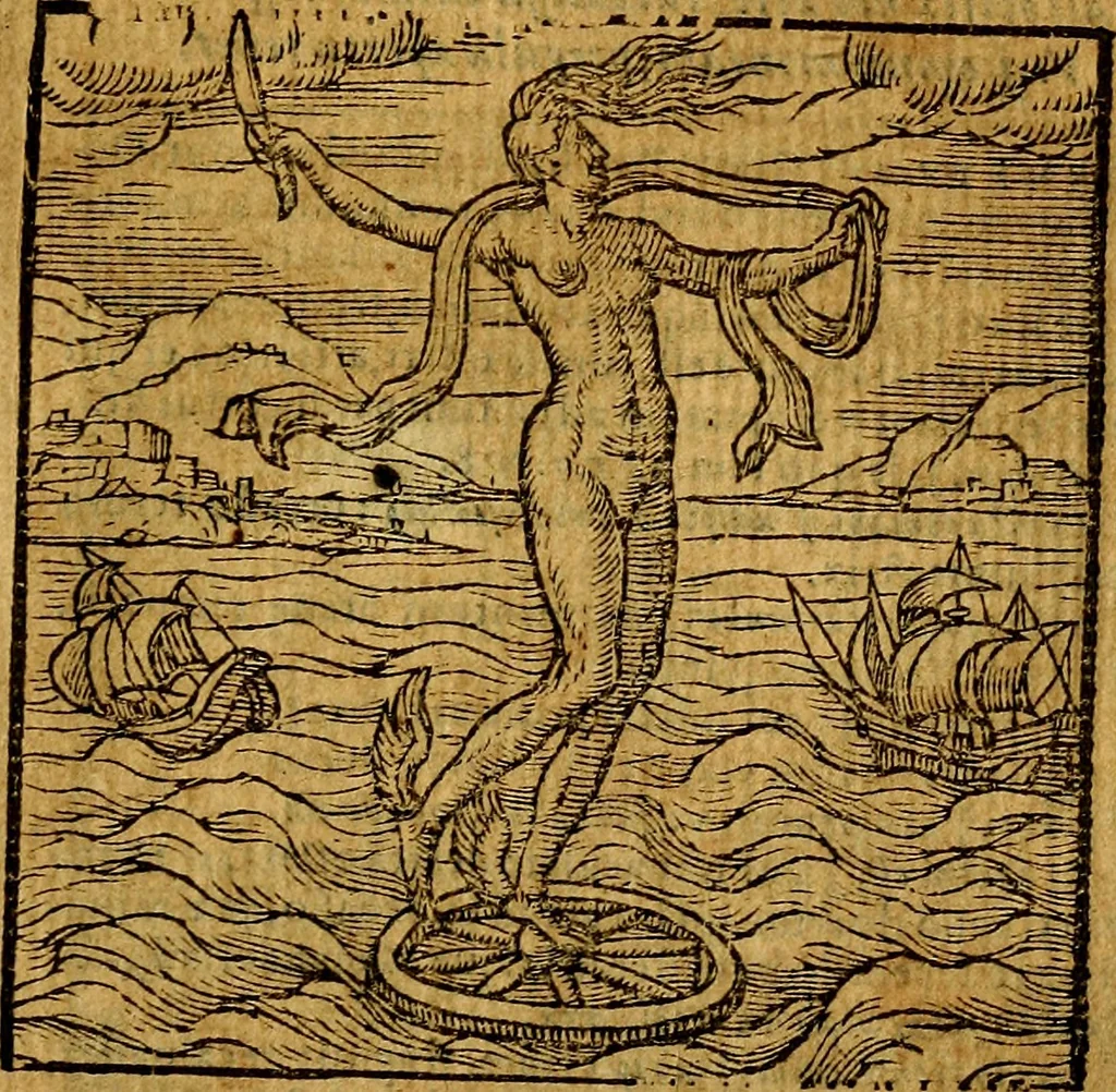 An illustration from Emblemata v. c. Andreae Alciati Mediolanensis iurisconsulti : cum facili & compe[n]diosa explicatione, qua obscura illustrantur, dubiáque omnia solvuntur, 1584, leaf 270