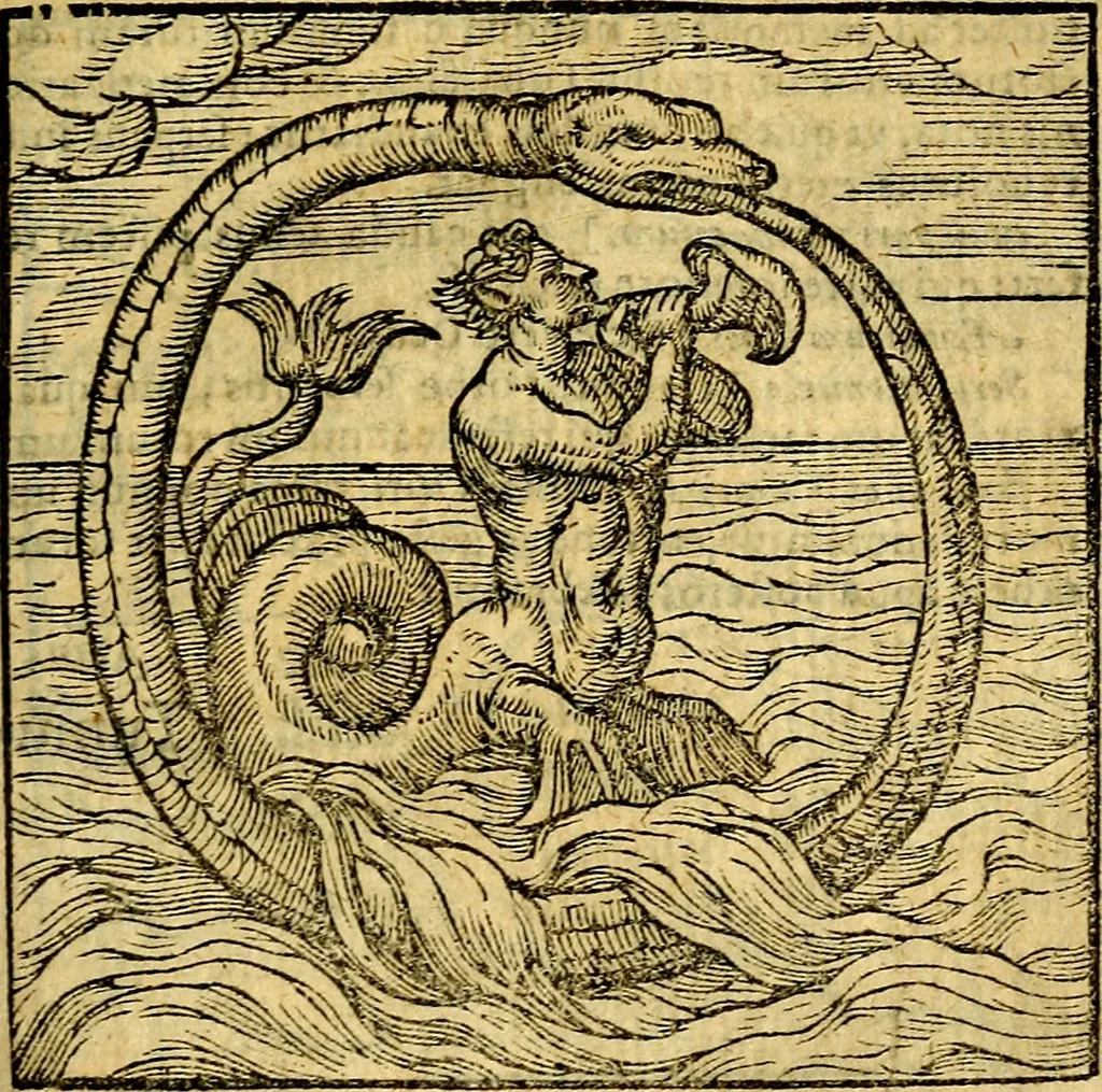 An illustration from Emblemata v. c. Andreae Alciati Mediolanensis iurisconsulti : cum facili & compe[n]diosa explicatione, qua obscura illustrantur, dubiáque omnia solvuntur, 1584, leaf 292