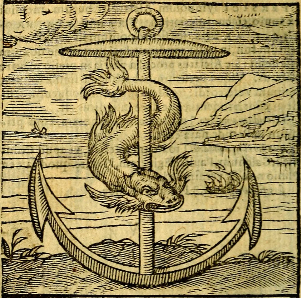 An illustration from Emblemata v. c. Andreae Alciati Mediolanensis iurisconsulti : cum facili & compe[n]diosa explicatione, qua obscura illustrantur, dubiáque omnia solvuntur, 1584, leaf 315