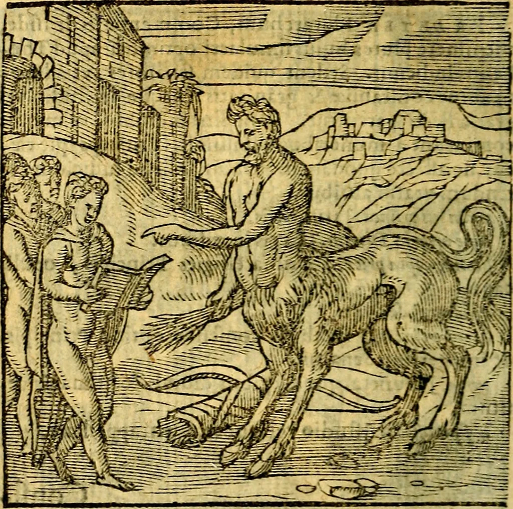 An illustration from Emblemata v. c. Andreae Alciati Mediolanensis iurisconsulti : cum facili & compe[n]diosa explicatione, qua obscura illustrantur, dubiáque omnia solvuntur, 1584, leaf 319
