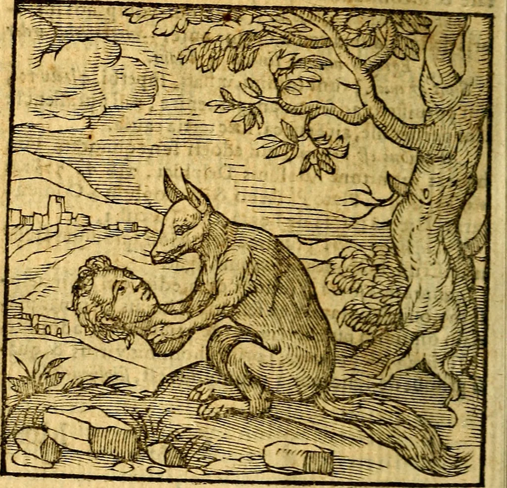 An illustration from Emblemata v. c. Andreae Alciati Mediolanensis iurisconsulti : cum facili & compe[n]diosa explicatione, qua obscura illustrantur, dubiáque omnia solvuntur, 1584, leaf 407
