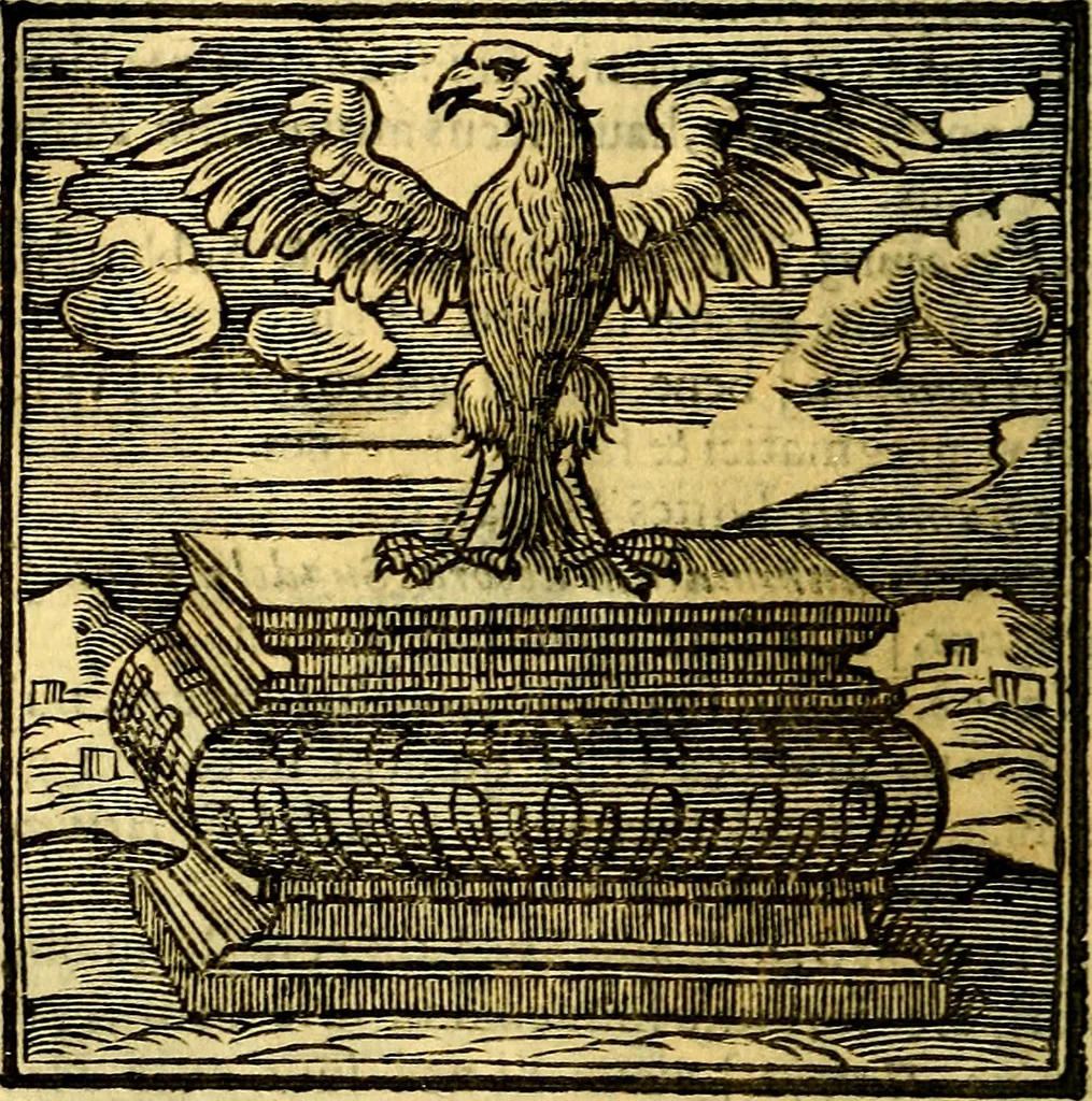 An illustration from Emblemata v. cl. Andreae Alciati : cū imaginibus plerisque restitutis ad mentem auctoris, 1618, leaf 119