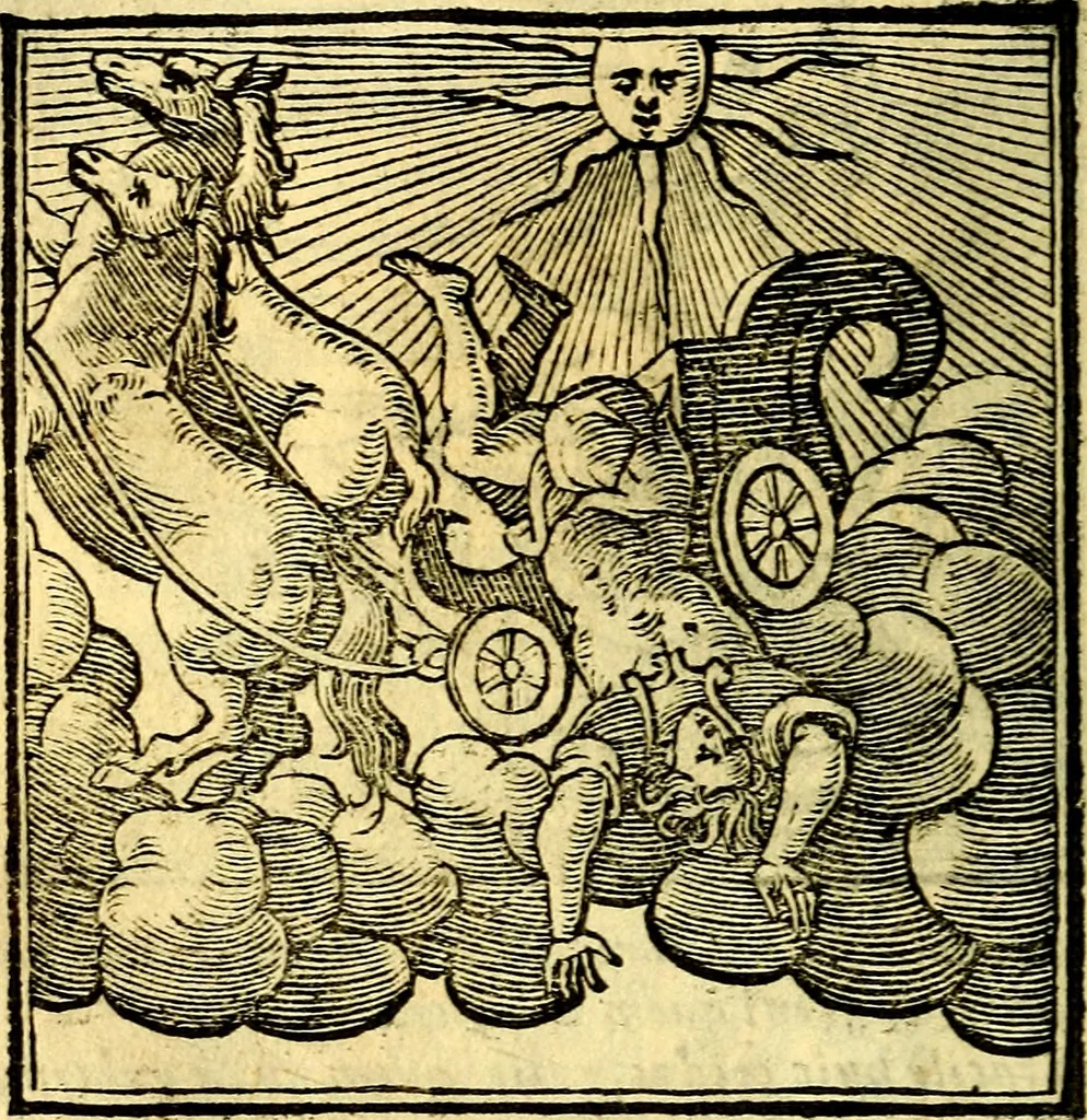 An illustration from Emblemata v. cl. Andreae Alciati : cū imaginibus plerisque restitutis ad mentem auctoris, 1618, leaf 159