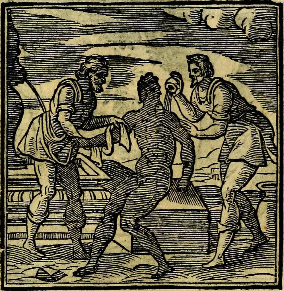 An illustration from Emblemata v. cl. Andreae Alciati : cū imaginibus plerisque restitutis ad mentem auctoris, 1618, leaf 164
