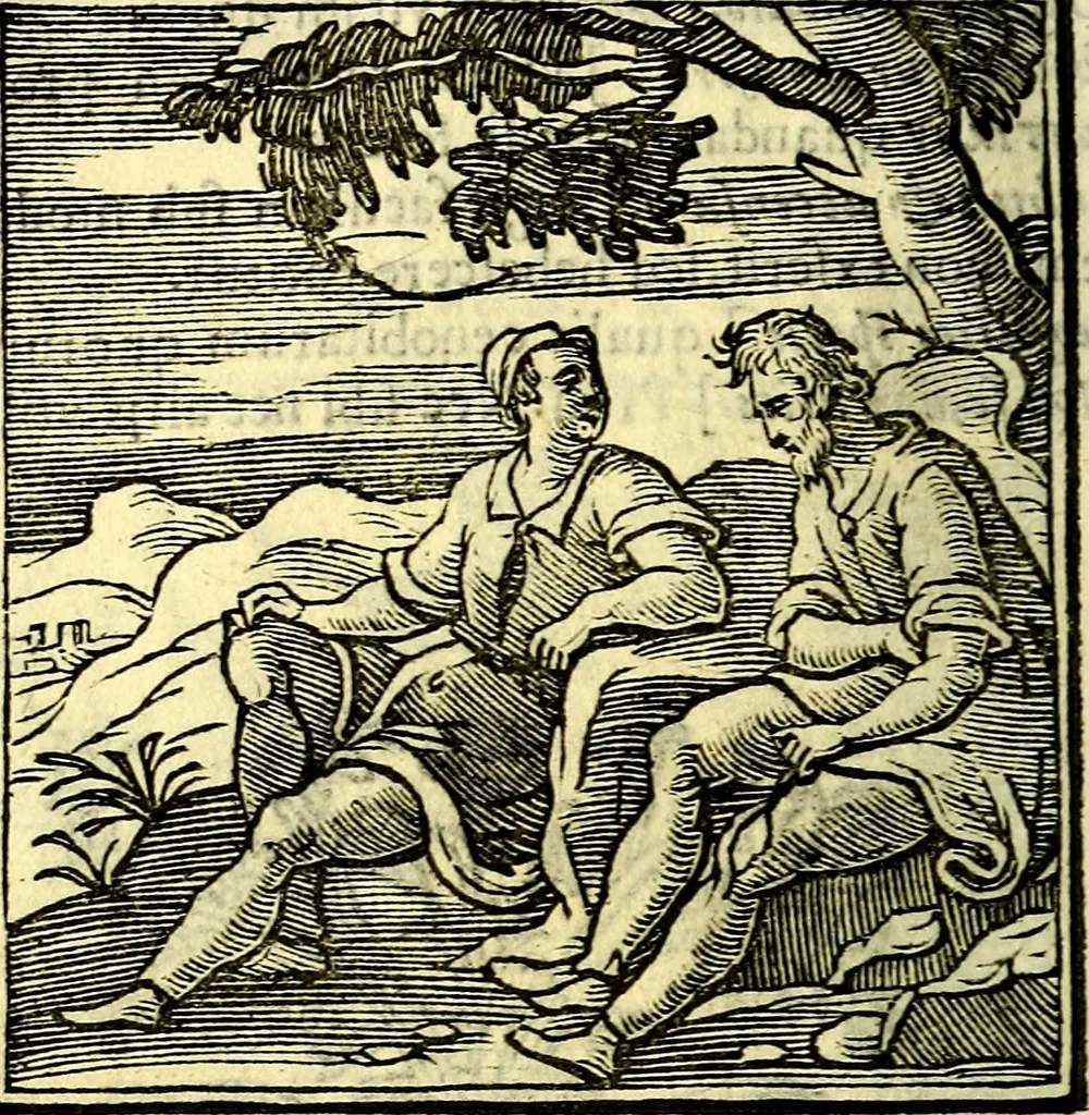 An illustration from Emblemata v. cl. Andreae Alciati : cū imaginibus plerisque restitutis ad mentem auctoris, 1618, leaf 199