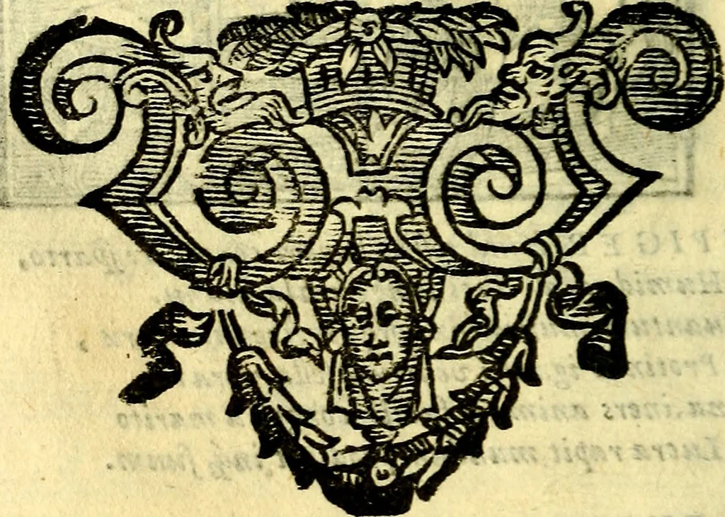 An illustration from Emblemata v. cl. Andreae Alciati : cū imaginibus plerisque restitutis ad mentem auctoris, 1618, leaf 215