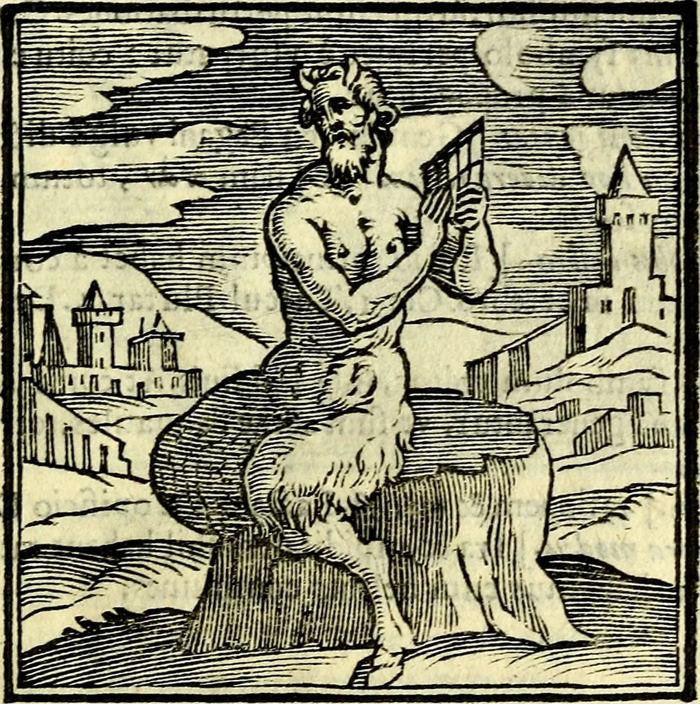 An illustration from Emblemata v. cl. Andreae Alciati : cū imaginibus plerisque restitutis ad mentem auctoris, 1618, leaf 224