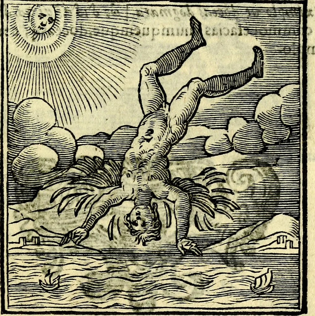 An illustration from Emblemata v. cl. Andreae Alciati : cū imaginibus plerisque restitutis ad mentem auctoris, 1618, leaf 234