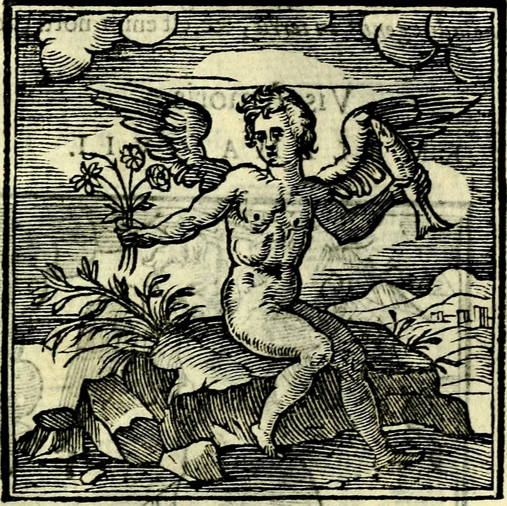 An illustration from Emblemata v. cl. Andreae Alciati : cū imaginibus plerisque restitutis ad mentem auctoris, 1618, leaf 240