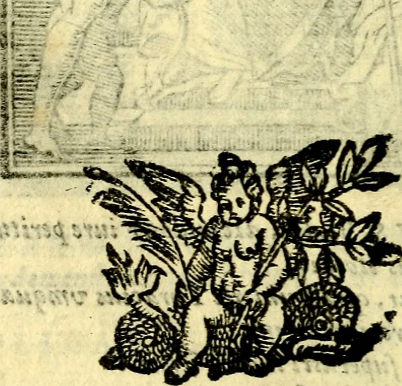 An illustration from Emblemata v. cl. Andreae Alciati : cū imaginibus plerisque restitutis ad mentem auctoris, 1618, leaf 243