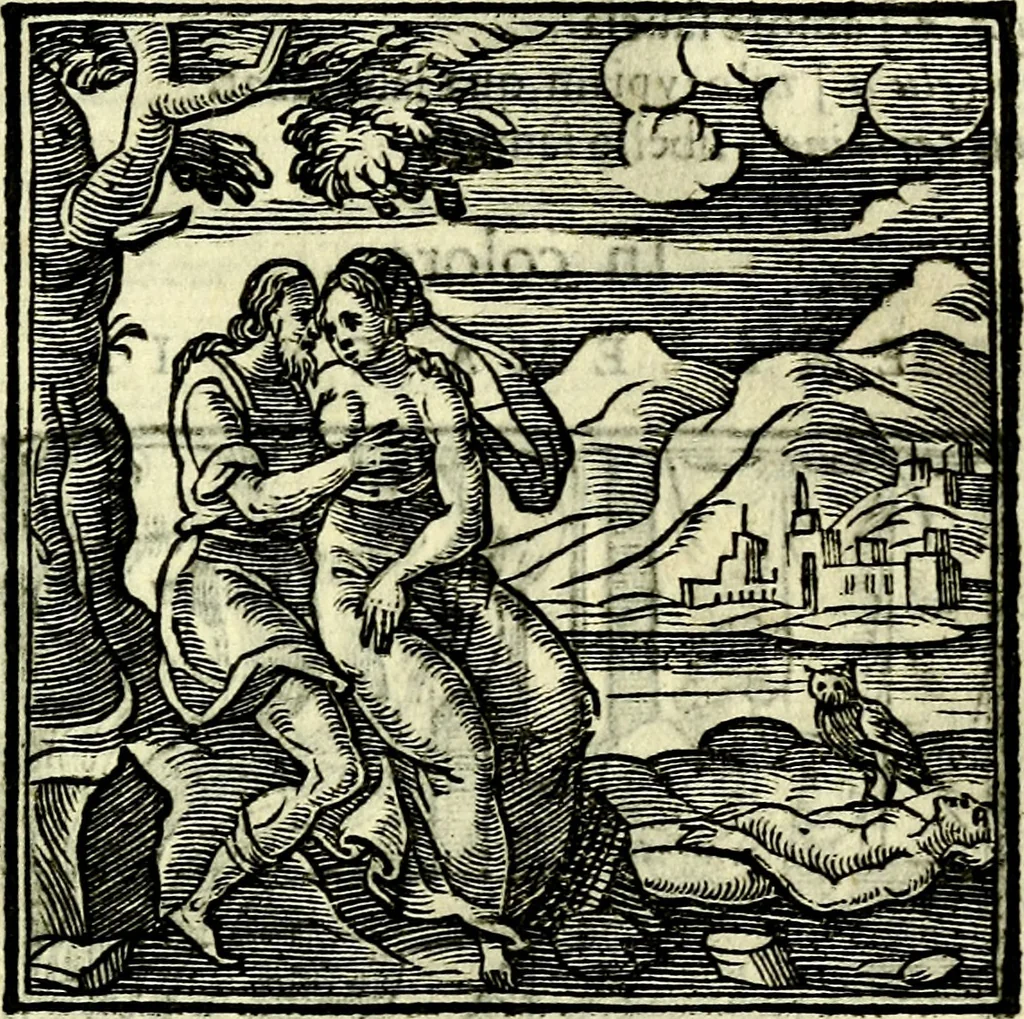 An illustration from Emblemata v. cl. Andreae Alciati : cū imaginibus plerisque restitutis ad mentem auctoris, 1618, leaf 260
