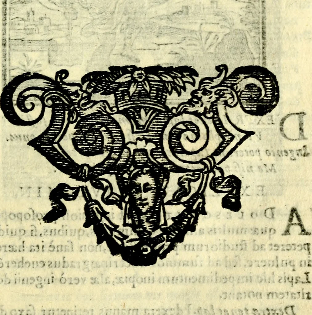 An illustration from Emblemata v. cl. Andreae Alciati : cū imaginibus plerisque restitutis ad mentem auctoris, 1618, leaf 266