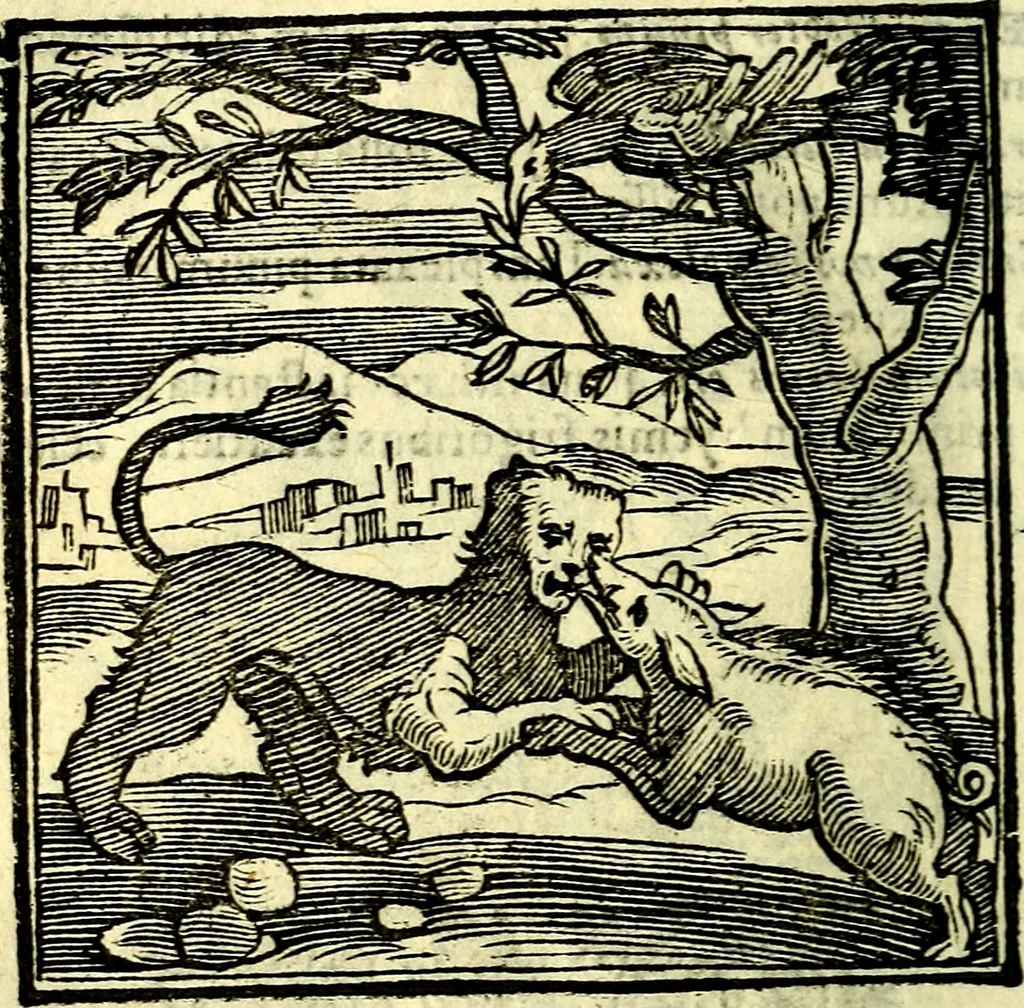 An illustration from Emblemata v. cl. Andreae Alciati : cū imaginibus plerisque restitutis ad mentem auctoris, 1618, leaf 275