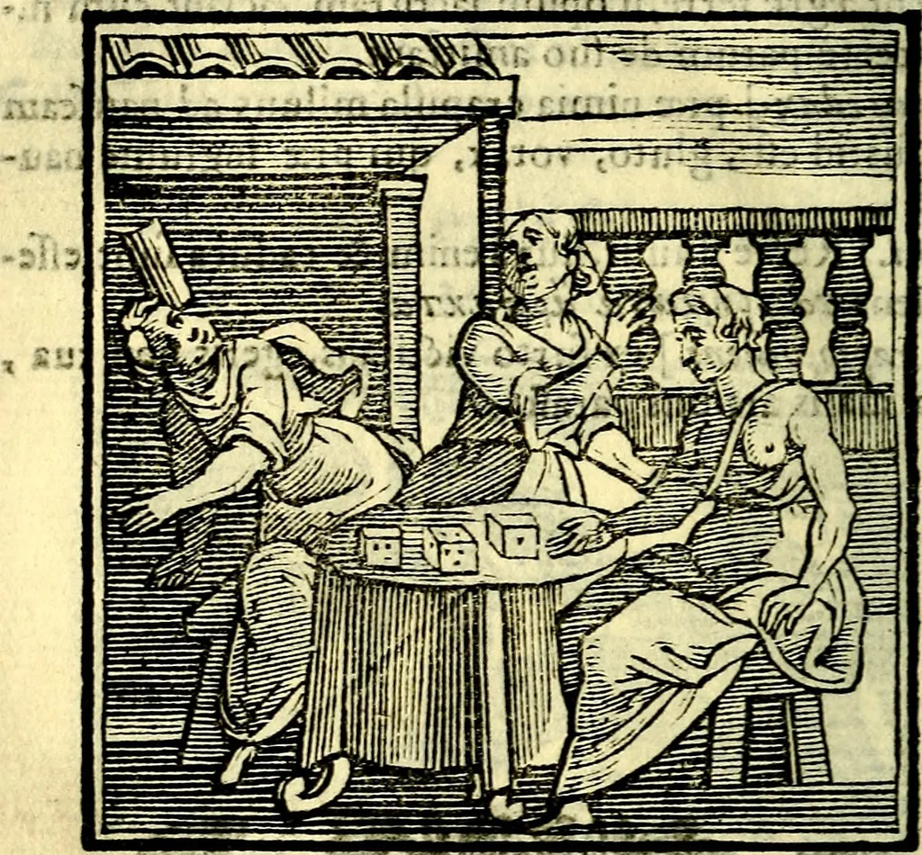 An illustration from Emblemata v. cl. Andreae Alciati : cū imaginibus plerisque restitutis ad mentem auctoris, 1618, leaf 281