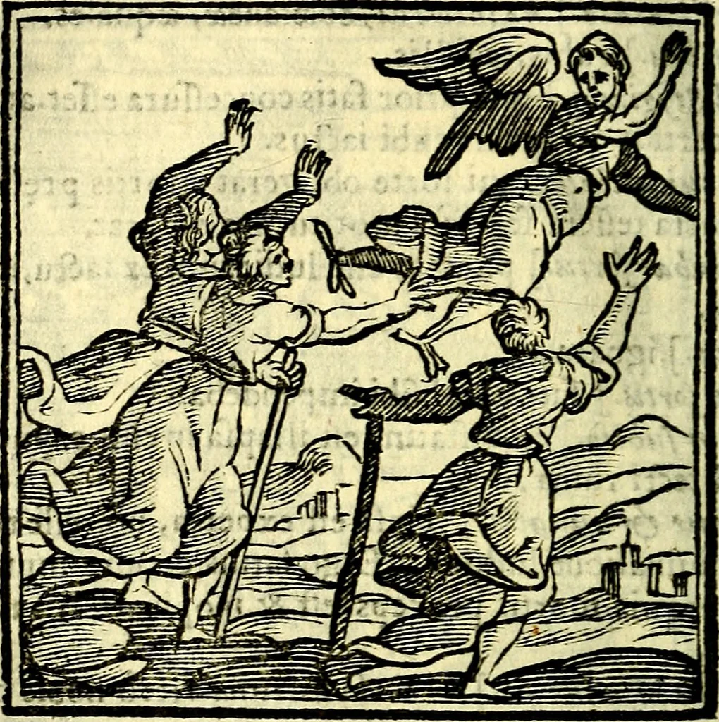 An illustration from Emblemata v. cl. Andreae Alciati : cū imaginibus plerisque restitutis ad mentem auctoris, 1618, leaf 283