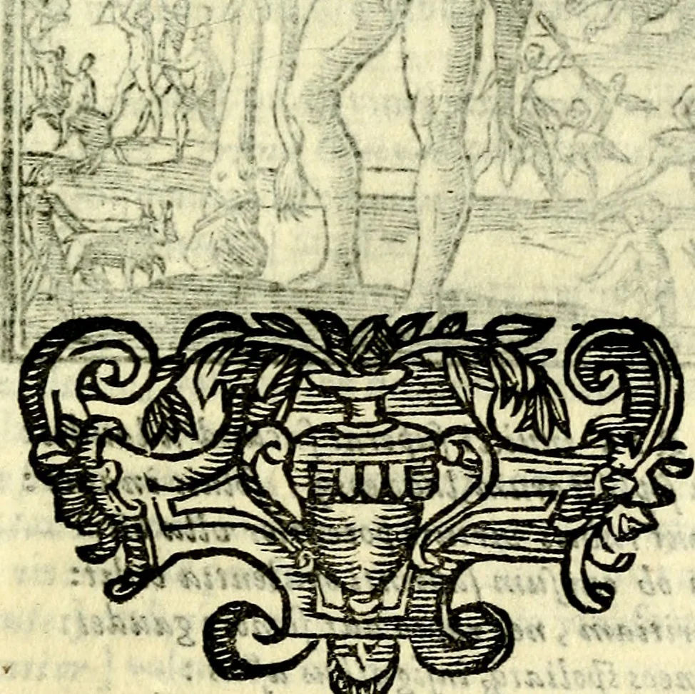 An illustration from Emblemata v. cl. Andreae Alciati : cū imaginibus plerisque restitutis ad mentem auctoris, 1618, leaf 296