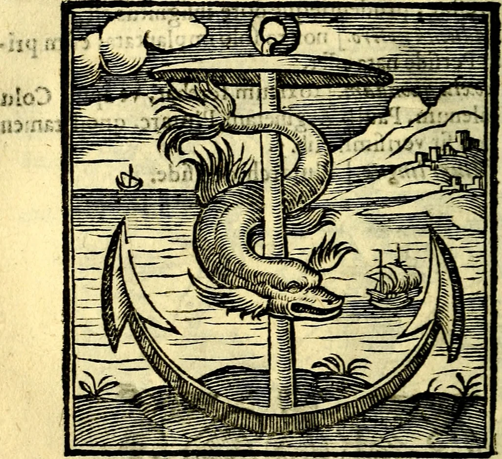 An illustration from Emblemata v. cl. Andreae Alciati : cū imaginibus plerisque restitutis ad mentem auctoris, 1618, leaf 309