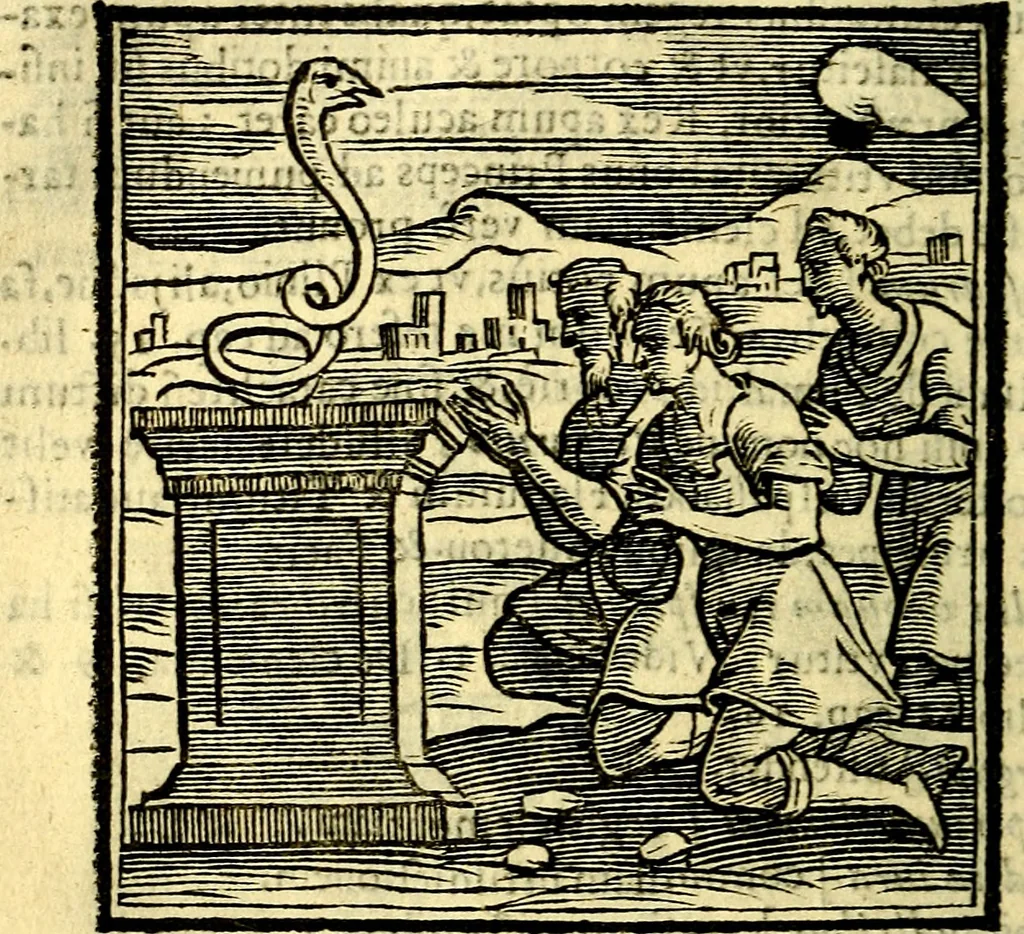 An illustration from Emblemata v. cl. Andreae Alciati : cū imaginibus plerisque restitutis ad mentem auctoris, 1618, leaf 319