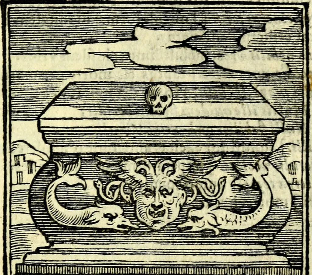 An illustration from Emblemata v. cl. Andreae Alciati : cū imaginibus plerisque restitutis ad mentem auctoris, 1618, leaf 330