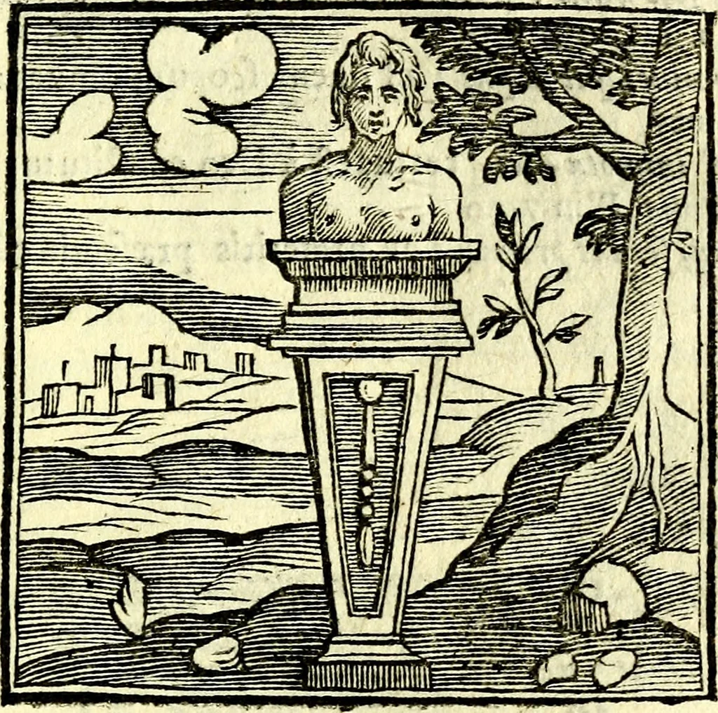 An illustration from Emblemata v. cl. Andreae Alciati : cū imaginibus plerisque restitutis ad mentem auctoris, 1618, leaf 332