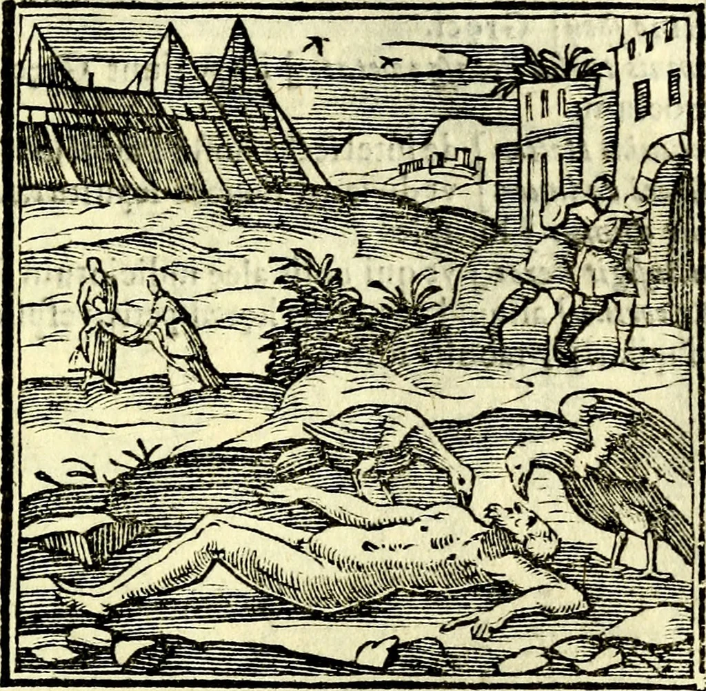 An illustration from Emblemata v. cl. Andreae Alciati : cū imaginibus plerisque restitutis ad mentem auctoris, 1618, leaf 334
