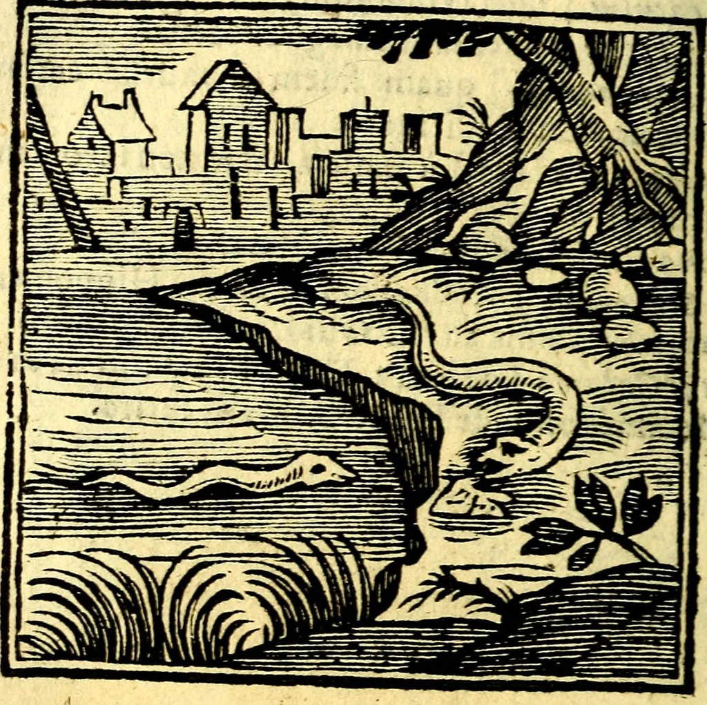 An illustration from Emblemata v. cl. Andreae Alciati : cū imaginibus plerisque restitutis ad mentem auctoris, 1618, leaf 397