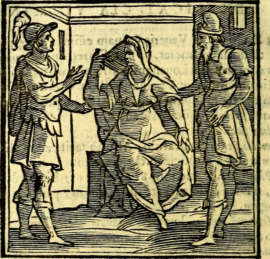 An illustration from Emblemata v. cl. Andreae Alciati : cū imaginibus plerisque restitutis ad mentem auctoris, 1618, leaf 405