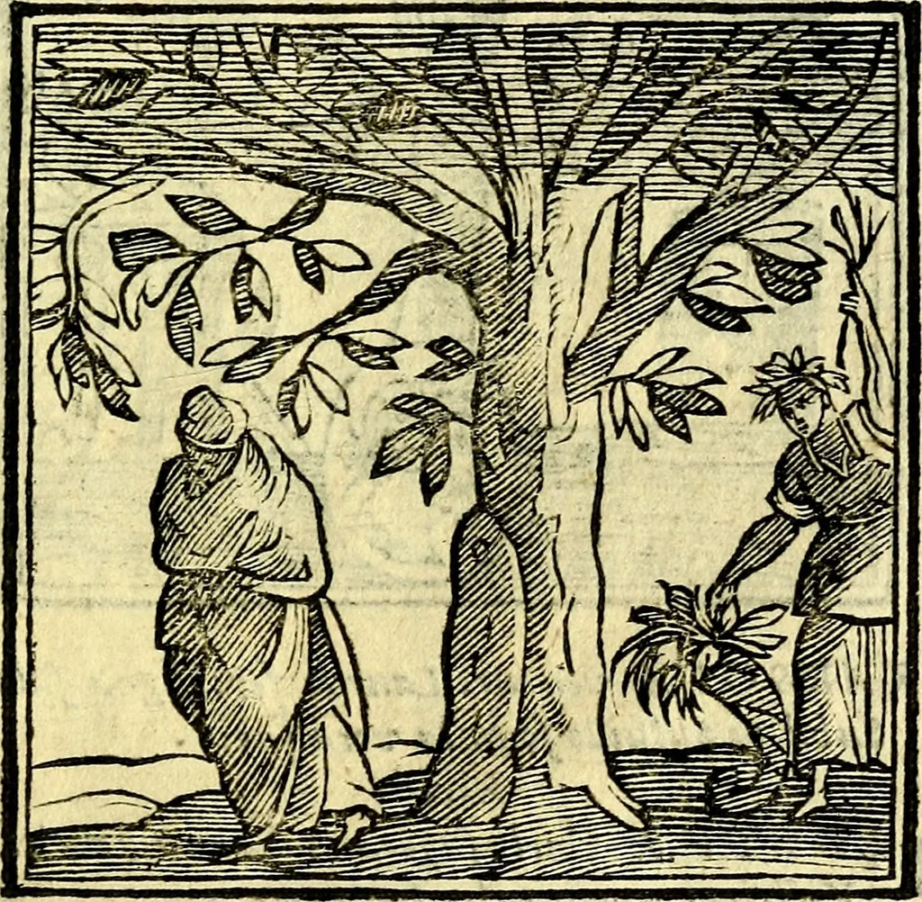 An illustration from Emblemata v. cl. Andreae Alciati : cū imaginibus plerisque restitutis ad mentem auctoris, 1618, leaf 422