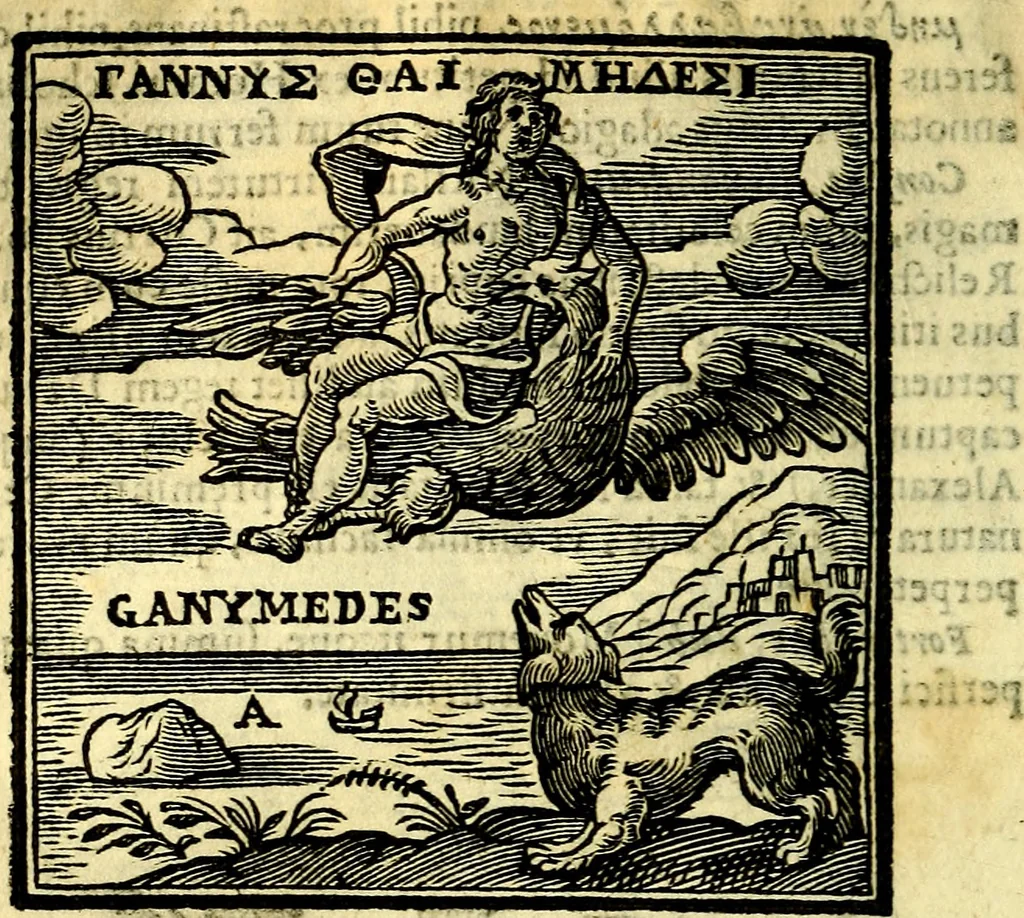 An illustration from Emblemata v. cl. Andreae Alciati : cū imaginibus plerisque restitutis ad mentem auctoris, 1618, leaf 61