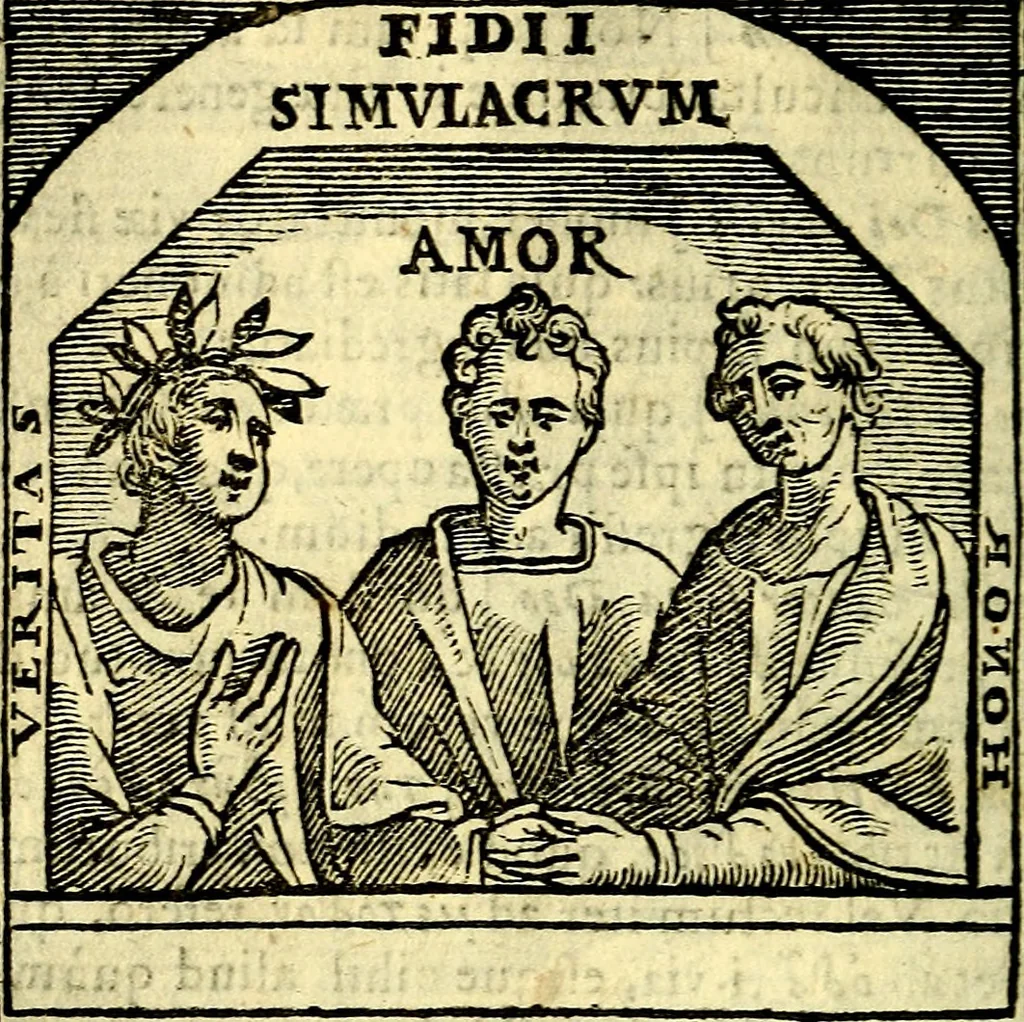An illustration from Emblemata v. cl. Andreae Alciati : cū imaginibus plerisque restitutis ad mentem auctoris, 1618, leaf 71