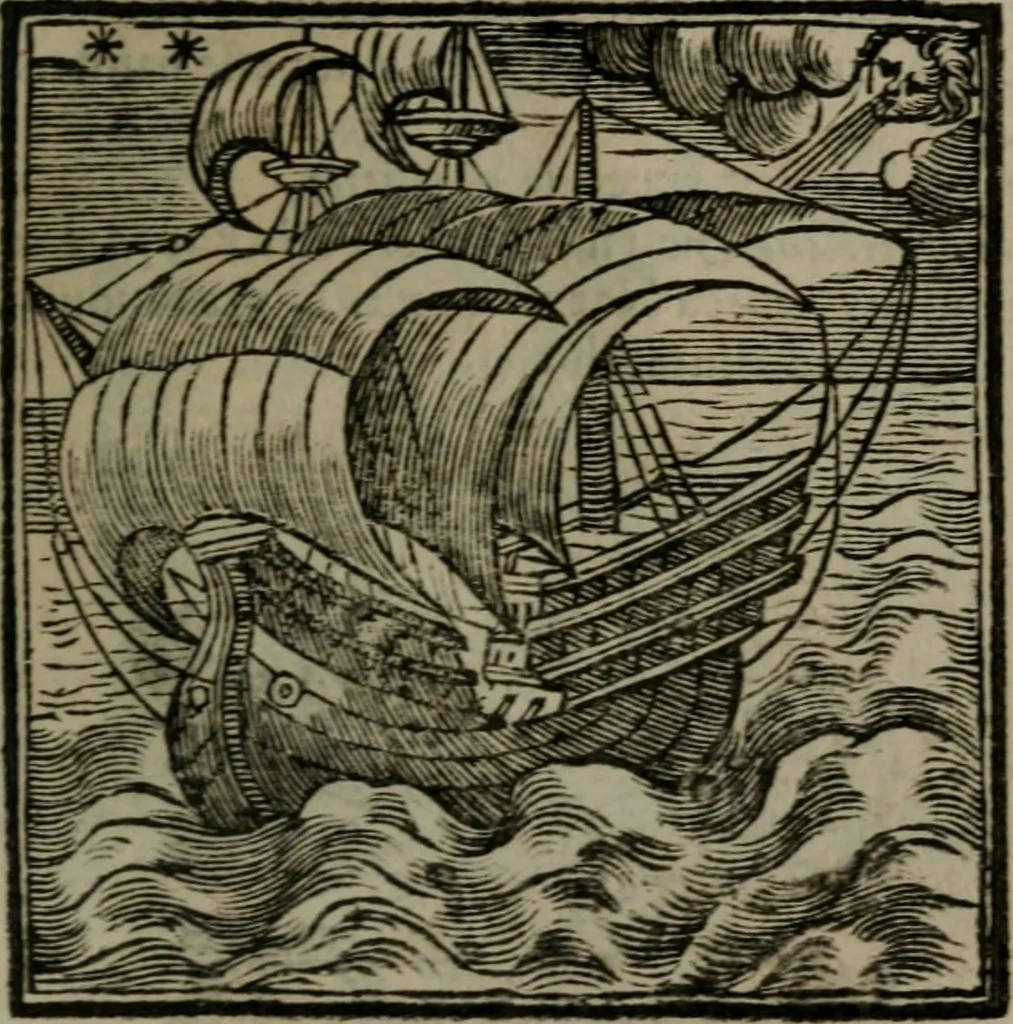 An illustration from Emblemata v. cl. Andreae Alciati : cu imaginibus plerisque restitutis ad mentem auctoris, 1618, leaf 138