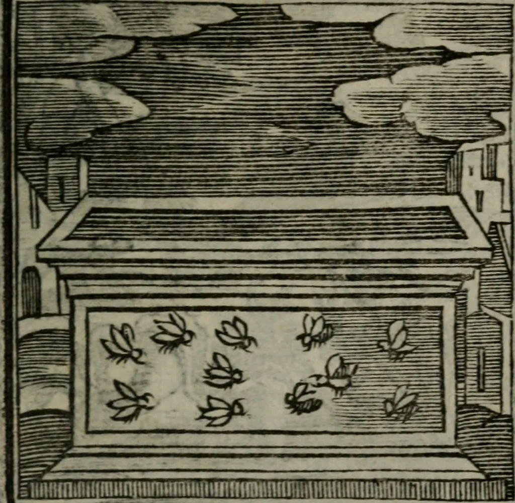 An illustration from Emblemata v. cl. Andreae Alciati : cu imaginibus plerisque restitutis ad mentem auctoris, 1618, leaf 152