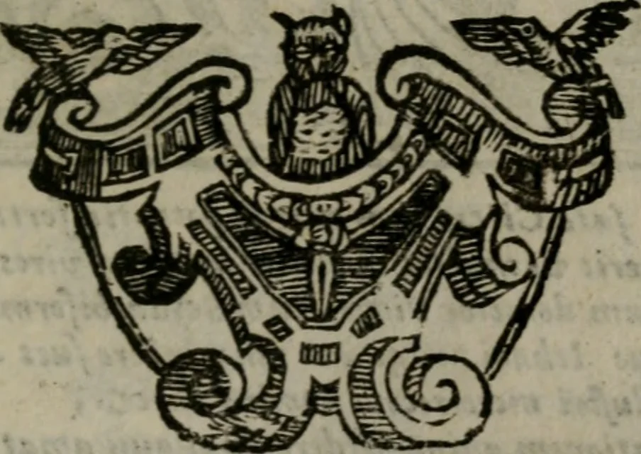 An illustration from Emblemata v. cl. Andreae Alciati : cu imaginibus plerisque restitutis ad mentem auctoris, 1618, leaf 190