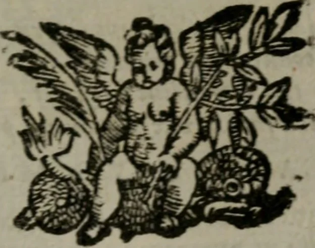 An illustration from Emblemata v. cl. Andreae Alciati : cu imaginibus plerisque restitutis ad mentem auctoris, 1618, leaf 192