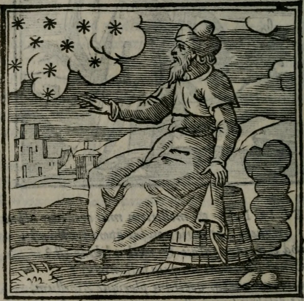 An illustration from Emblemata v. cl. Andreae Alciati : cu imaginibus plerisque restitutis ad mentem auctoris, 1618, leaf 197