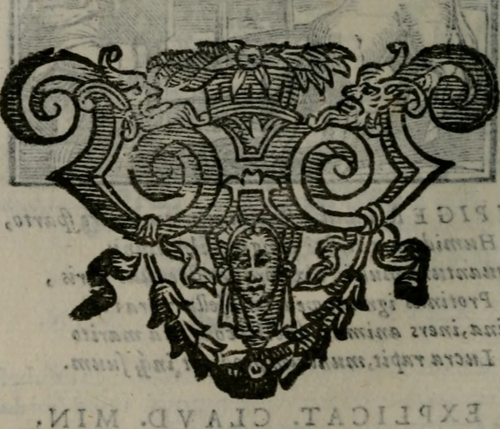 An illustration from Emblemata v. cl. Andreae Alciati : cu imaginibus plerisque restitutis ad mentem auctoris, 1618, leaf 215