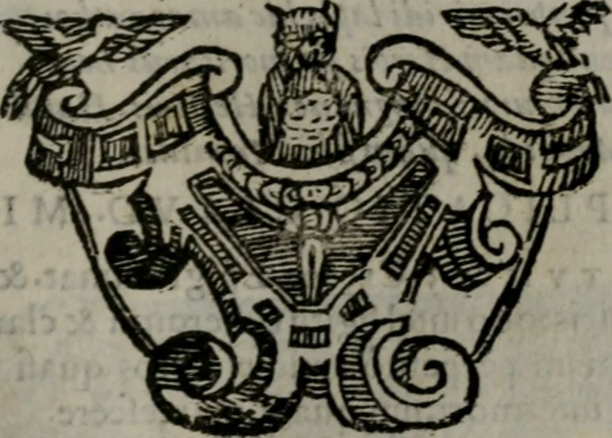 An illustration from Emblemata v. cl. Andreae Alciati : cu imaginibus plerisque restitutis ad mentem auctoris, 1618, leaf 276