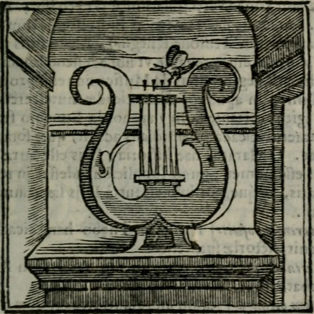 An illustration from Emblemata v. cl. Andreae Alciati : cu imaginibus plerisque restitutis ad mentem auctoris, 1618, leaf 364