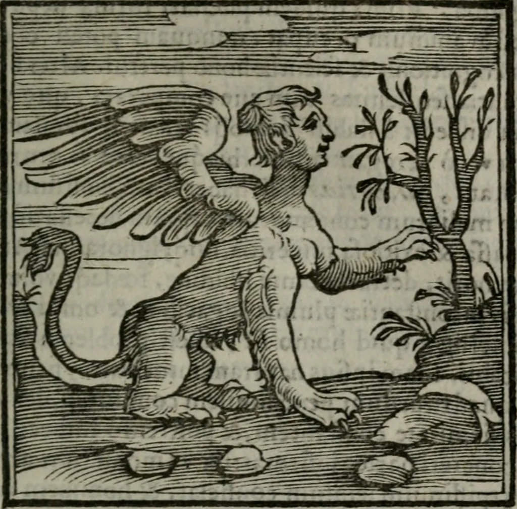 An illustration from Emblemata v. cl. Andreae Alciati : cu imaginibus plerisque restitutis ad mentem auctoris, 1618, leaf 372