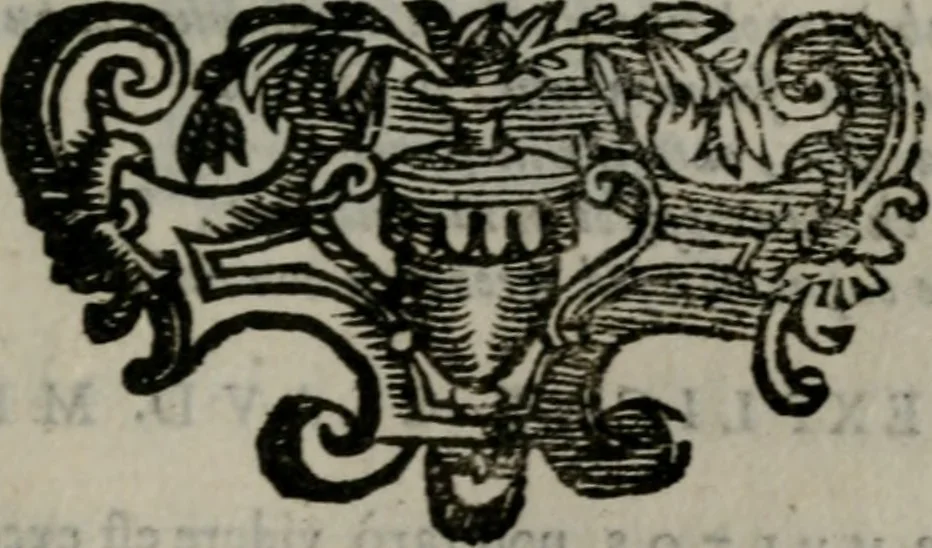 An illustration from Emblemata v. cl. Andreae Alciati : cu imaginibus plerisque restitutis ad mentem auctoris, 1618, leaf 374