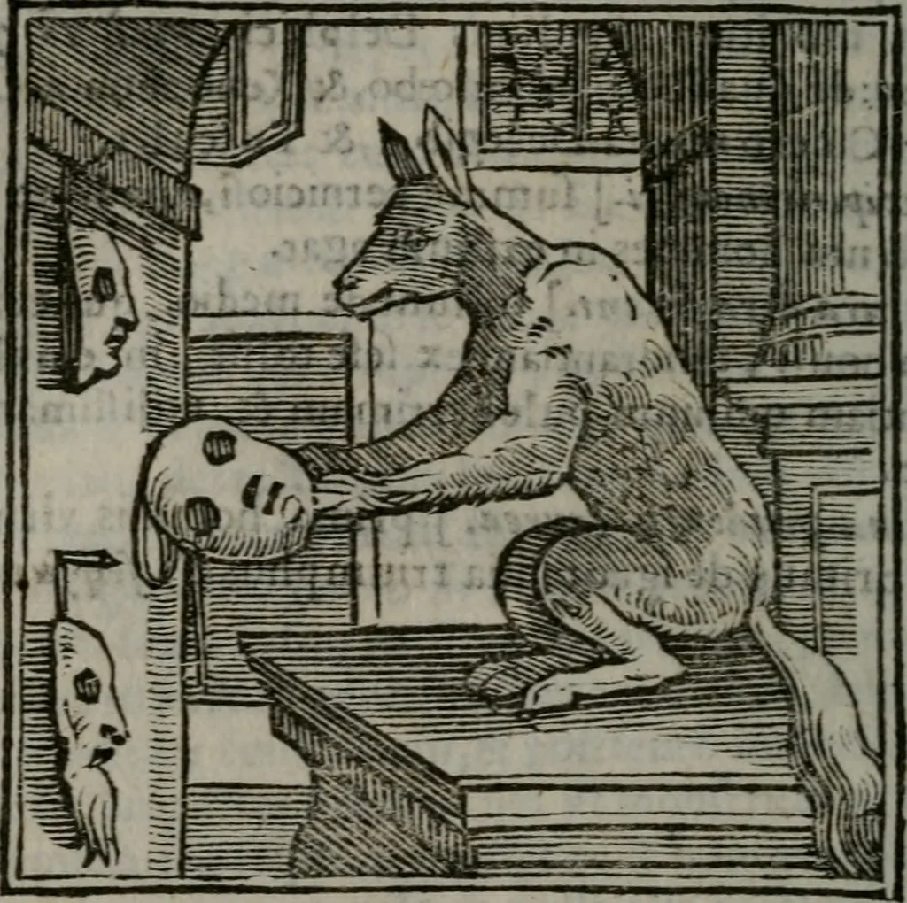 An illustration from Emblemata v. cl. Andreae Alciati : cu imaginibus plerisque restitutis ad mentem auctoris, 1618, leaf 375