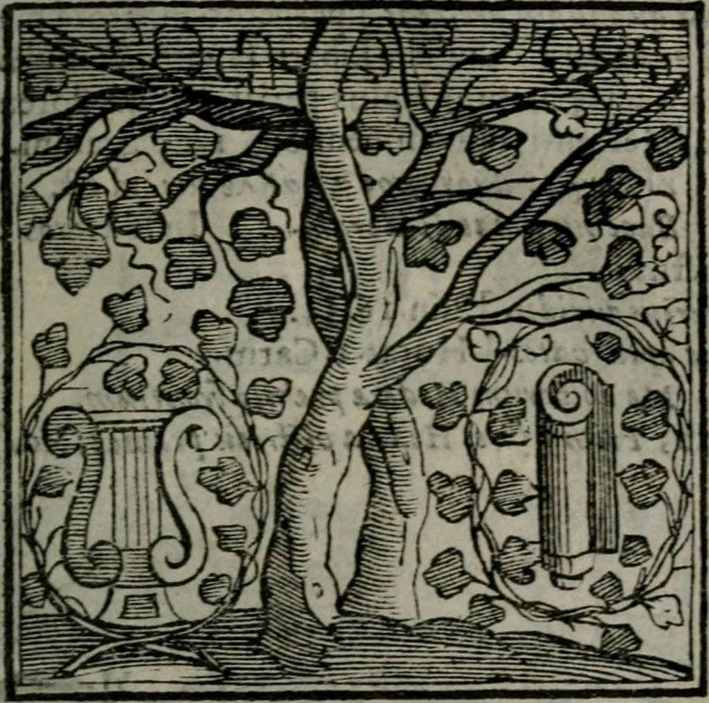 An illustration from Emblemata v. cl. Andreae Alciati : cu imaginibus plerisque restitutis ad mentem auctoris, 1618, leaf 400