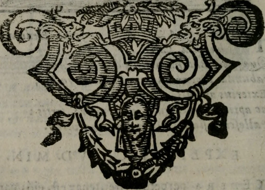 An illustration from Emblemata v. cl. Andreae Alciati : cu imaginibus plerisque restitutis ad mentem auctoris, 1618, leaf 401