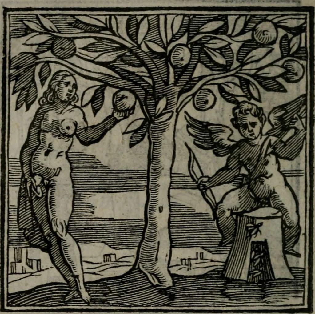 An illustration from Emblemata v. cl. Andreae Alciati : cu imaginibus plerisque restitutis ad mentem auctoris, 1618, leaf 403