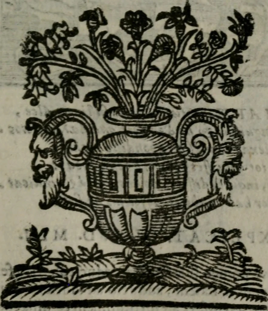 An illustration from Emblemata v. cl. Andreae Alciati : cu imaginibus plerisque restitutis ad mentem auctoris, 1618, leaf 58