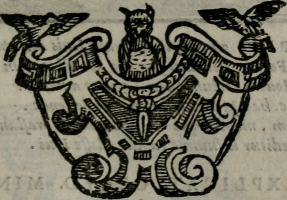 An illustration from Emblemata v. cl. Andreae Alciati : cu imaginibus plerisque restitutis ad mentem auctoris, 1618, leaf 60
