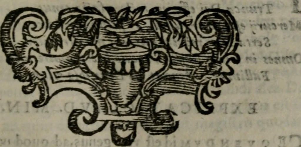 An illustration from Emblemata v. cl. Andreae Alciati : cu imaginibus plerisque restitutis ad mentem auctoris, 1618, leaf 68