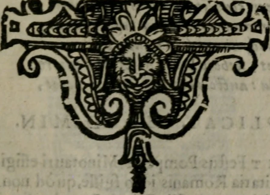 An illustration from Emblemata v. cl. Andreae Alciati : cu imaginibus plerisque restitutis ad mentem auctoris, 1618, leaf 76