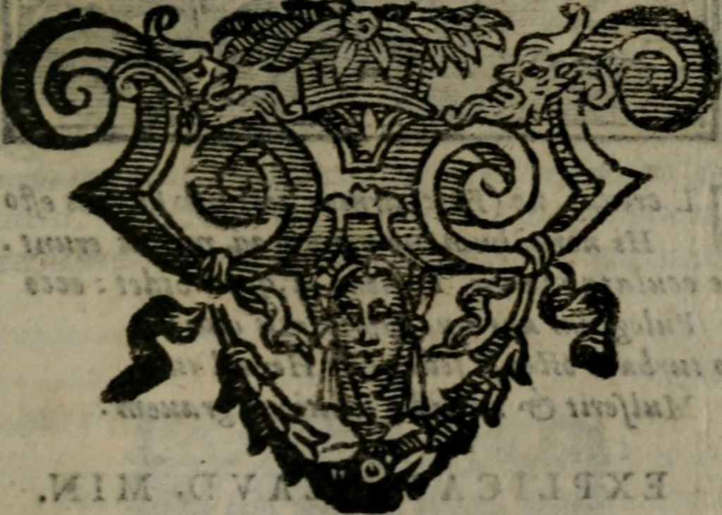 An illustration from Emblemata v. cl. Andreae Alciati : cu imaginibus plerisque restitutis ad mentem auctoris, 1618, leaf 84