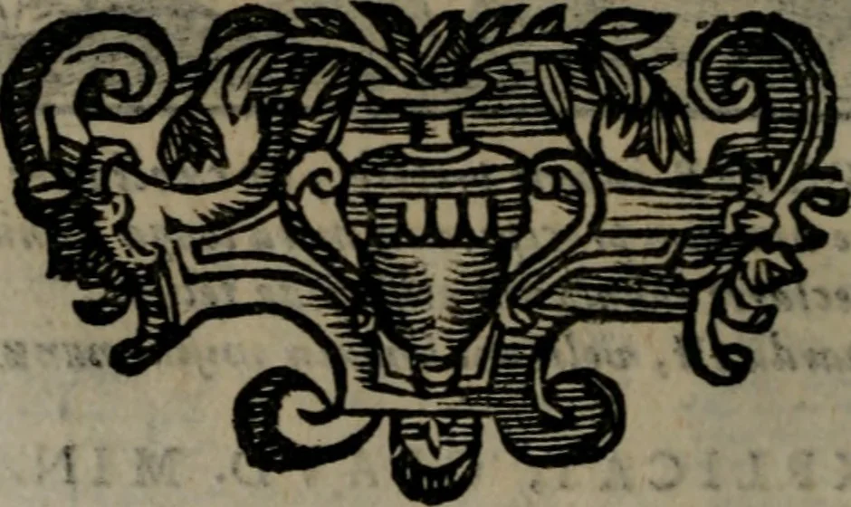 An illustration from Emblemata v. cl. Andreae Alciati : cu imaginibus plerisque restitutis ad mentem auctoris, 1618, leaf 93